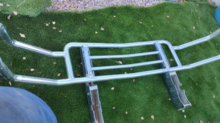 Chrome front bumper guard . Good condition. . $ 225