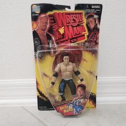 1998 WWF WrestleMania XIV Rocky Maivia Action Figure