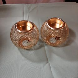 Starlight Pair Candle Holders 
