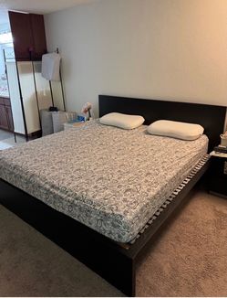 Queen Bedframe with Storage