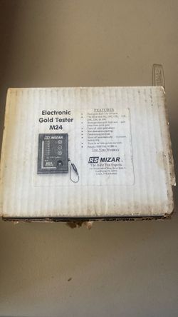 Vintage old Electronic Gold tester