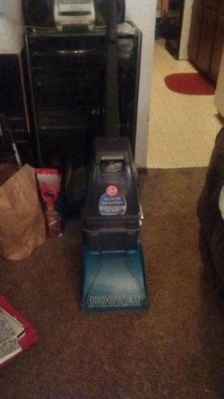 Hoover carpet cleaner used