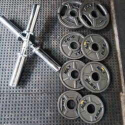 Olympic Weights With Dumbbells 