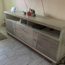Grey Entertainment Center piece 