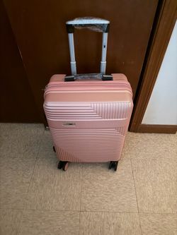 luggage pink