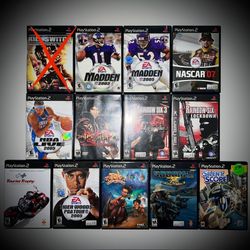 PS2 Game Lot