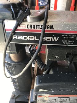 Radial saw for sale