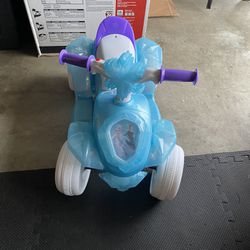 Kids Electric Frozen Themed ATV