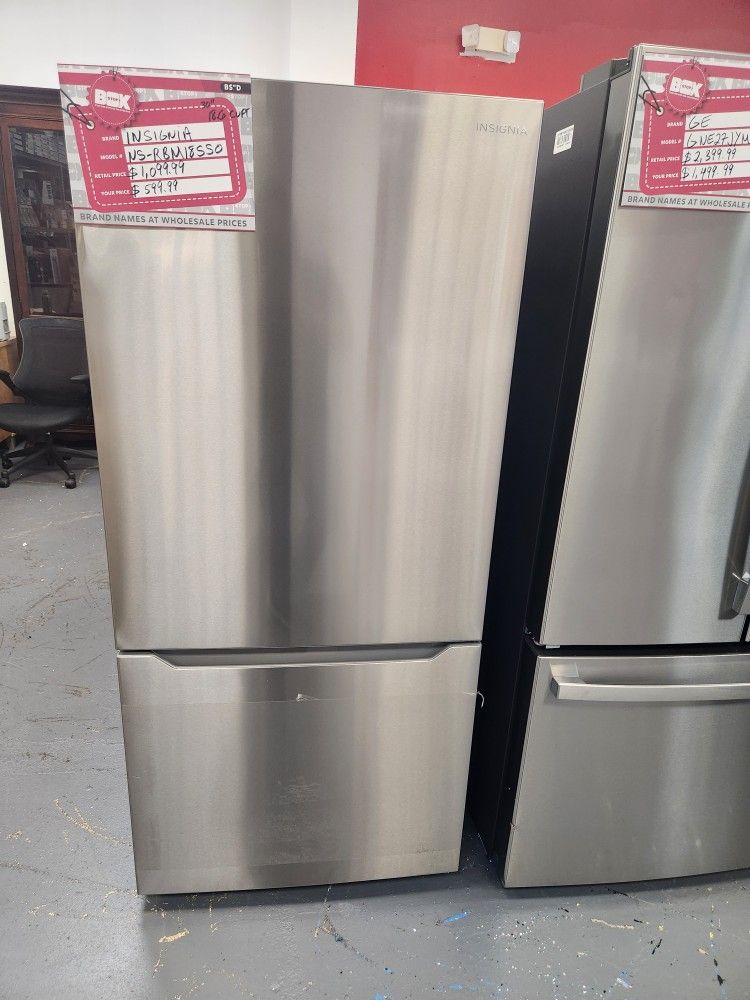 Amazing Insignia 30 Inch 18 6 Cu Ft Bottom Freezer Refrigerator,All Products : American Fashion Style Bags On Sale