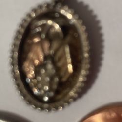 Vintage Sterling Silver Charm Pendant 