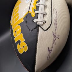 Terry Bradshaw Autograph Football JSA AuthenticityZZ37508 