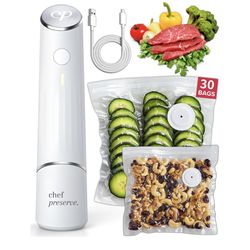 Compact vacuum sealer