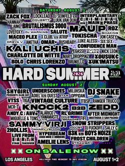 Hard Summer Sunday VIP