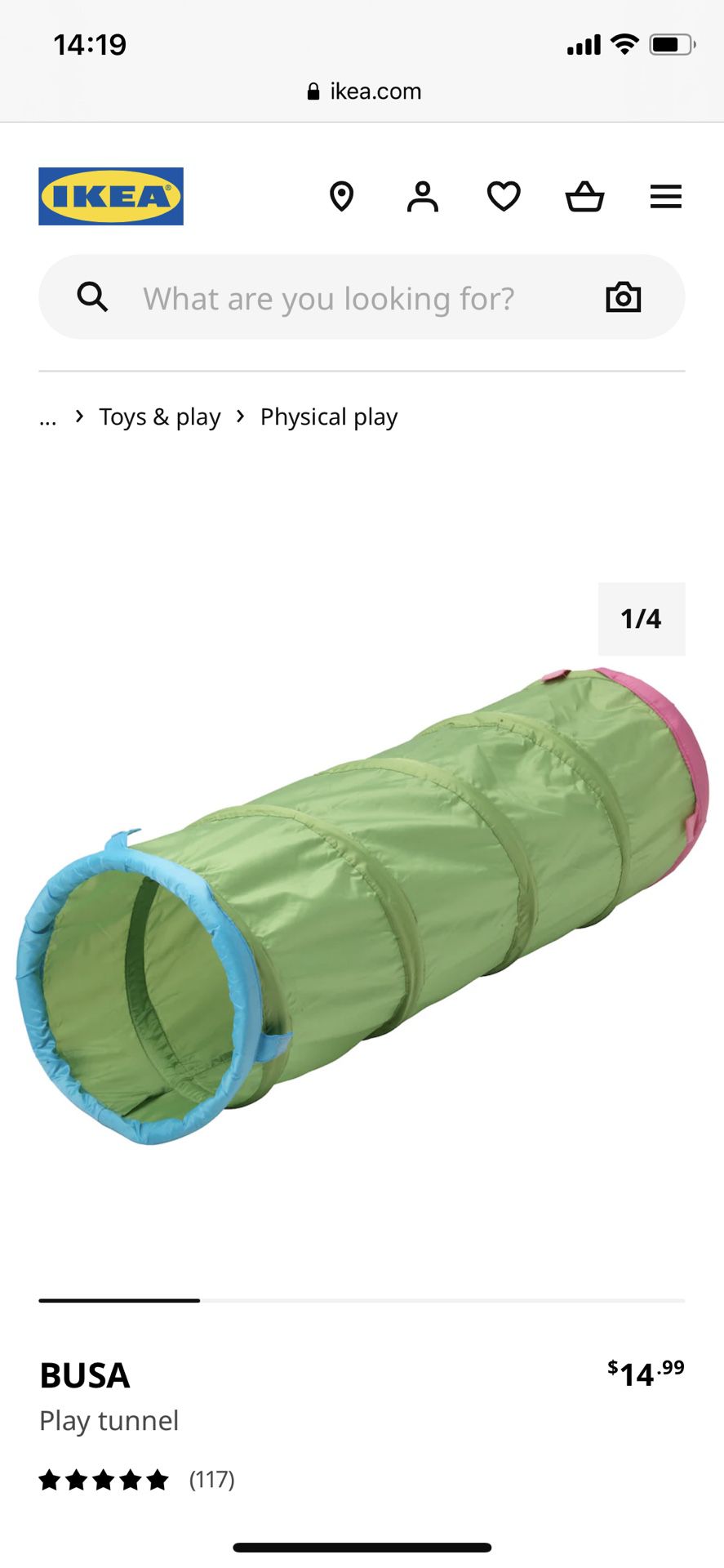IKEA Tent And Tunnel