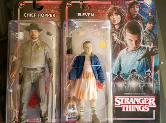 Stranger Things McFarlane ELEVEN & CHIEF HOPPER 7”