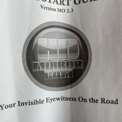  Video Camera  HD Mirror Cam 