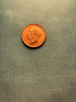 King George V British Gold coin