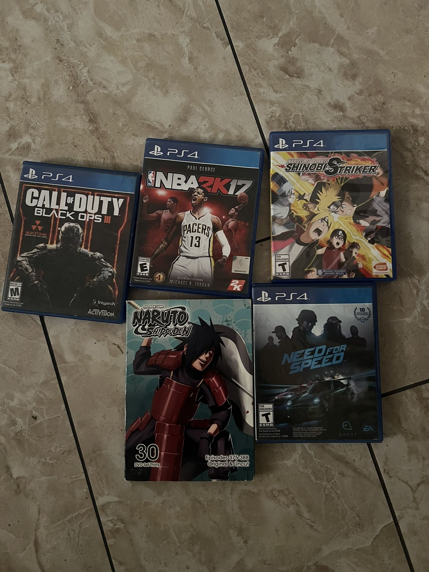 PS4 Games All Work