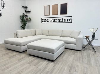 Fabric Sectional - Delivery/Financing Available