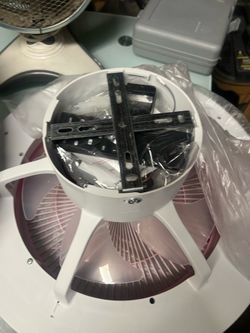 Luz con abanico control remoto