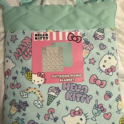 Hello Kitty Picnic Blanket