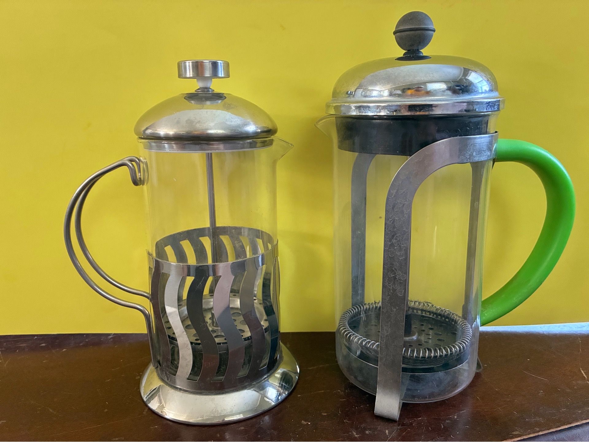 FRENCH PRESS COFFEE MAKERS