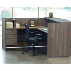 L Shaped Reception Desk Office Furniture 