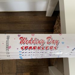 Wedding Day Sparklers 