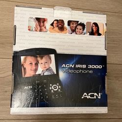 New In Box ACN IRIS 3000-US VOIP Digital Internet Video Phone Web Phone