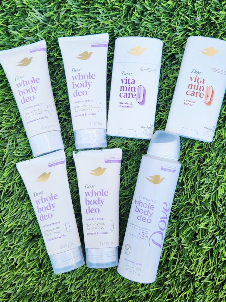 Dove Whole Body Deodorant Bundle 