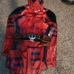 Lady Deadpool Halloween Costume-WomensXSmall