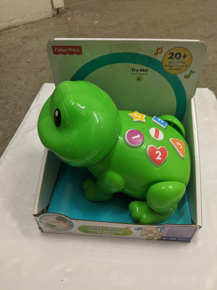 Fisher Price Laugh And Learn Count With Me Froggy - Brand New In Box 