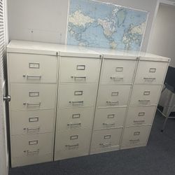 OFFICE/HOME FILE CABINET 4 DRAWERS METAL FILE 