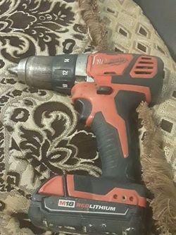 Drill with battery 45