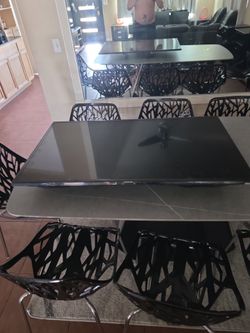 56 in flat screen working