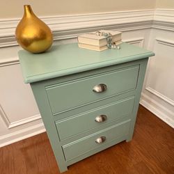 Three Drawer Nightstand 