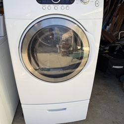Washer and dryer