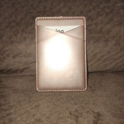 Heyday Cell Phone Wallet Pocket - Metallic Gold