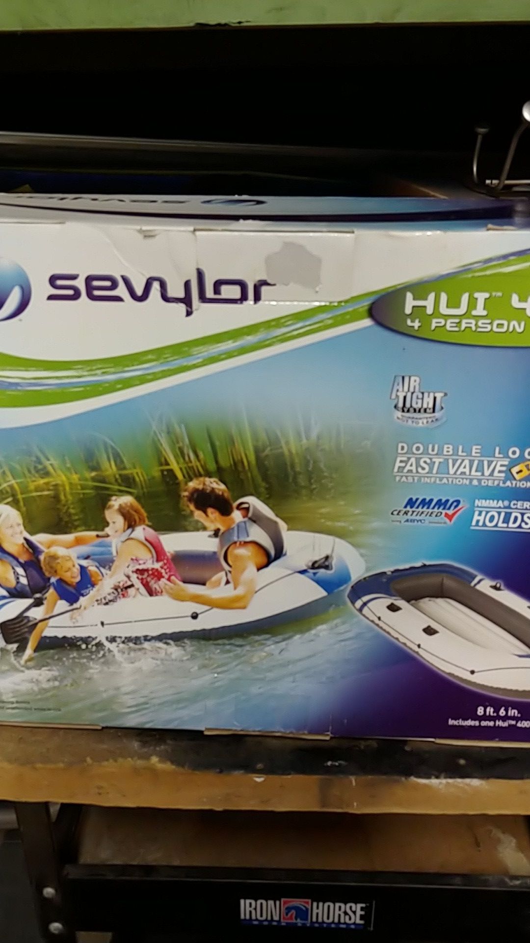 Sevylor Specialists 4-Person Inflatable Boat