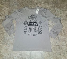 Gap kids super mario bros shirt new