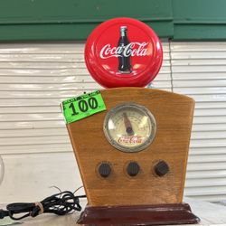 Antique Coca-Cola clock