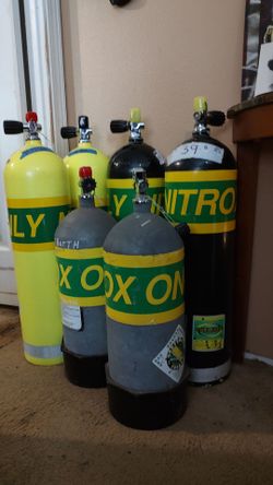 Scuba tanks -Nitrox