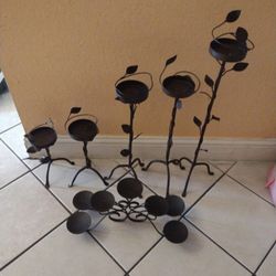 Metal Candle Holders 