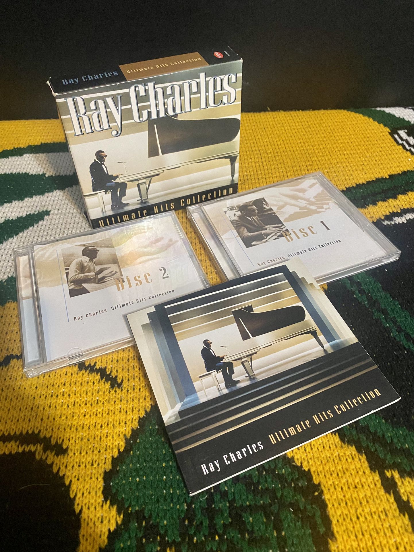 Ray Charles Ultimate Hits CD Collection.