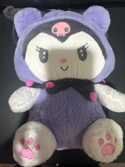 Plush backpack