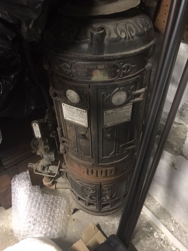 1907 RUUD tankless water heater