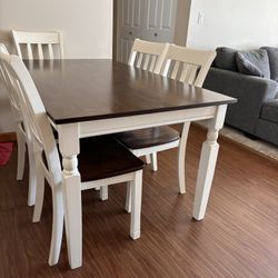 Dining Room Table And 6 Chairs 
