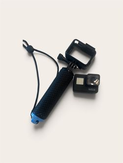 GoPro Action Camera with Handle Mount and Frame