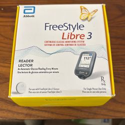 Freestyle Libre 3 Reader