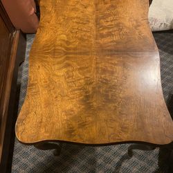 Antique Wooden Tray Table